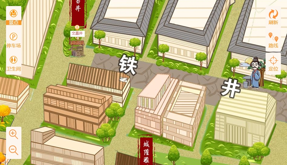 马尾智慧景区：手绘地图与语音导览的完美融合